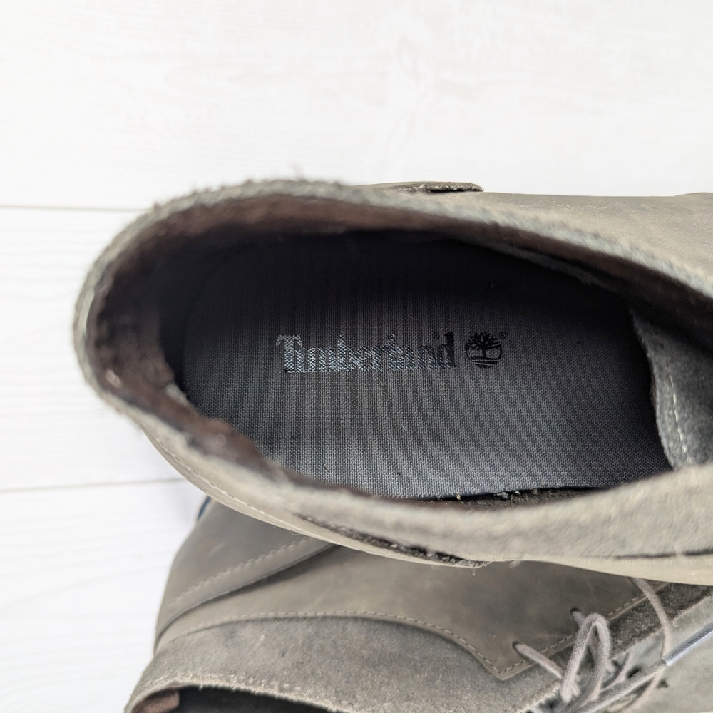 Timberland Rivenia Suede Shoes Men's Size 10.5 Gray Genuine Leather and … - Picture 13 of 15